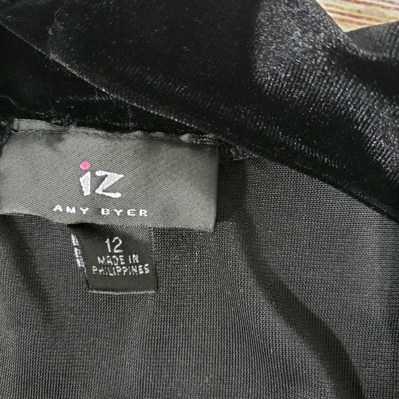 IZ Amy Byer Silver/Black Polka Dot Party D… - Picture 5 of 6